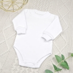 Body z długim rękawem   -      białe