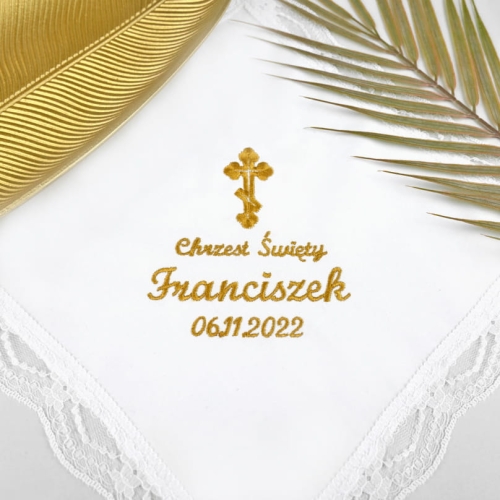 CHRZCZONKA, szatka - PRAWOSŁAWNY KRZYŻ